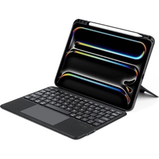 Etui ochronne z klawiaturą bluetooth do iPad Pro 11 (2024) DUX DUCIS DK Czarne