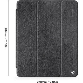 Etui ochronne z miejscem na rysik do iPad Pro 13 (2024) DUX DUCIS UNID Czarne