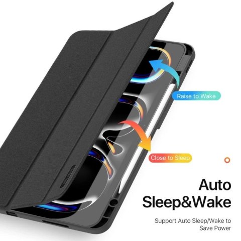 Etui ochronne z rysikiem do iPad Pro 13 (2024) DUX DUCIS DOMO Czarne