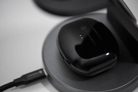 Słuchawki bezprzewodowe douszne Forcell F-Audio TWS Clear Sound czarne Black