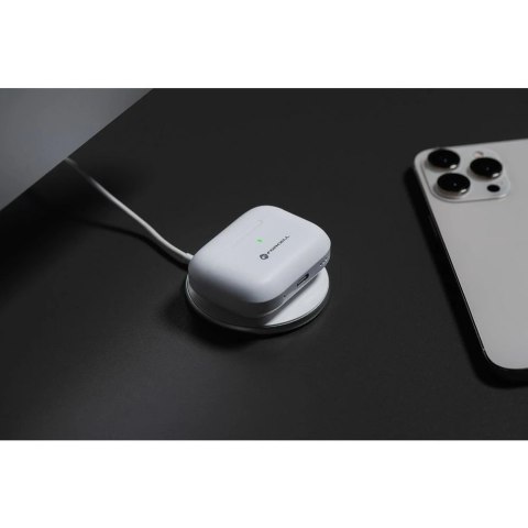 Słuchawki bezprzewodowe douszne Forcell F-Audio TWS Master Pro białe White