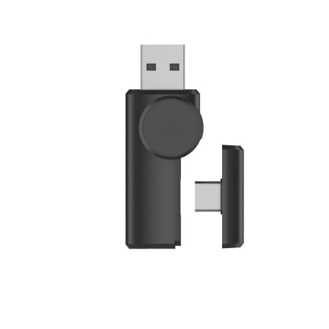 Słuchawki bezprzewodowe douszne Forcell Super Clear Calls ANC ENC Dongle Black