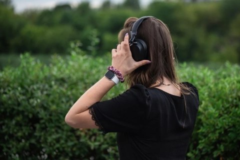 Słuchawki bezprzewodowe nauszne Forcell F-Audio ANC Pro Sound Craft czarne