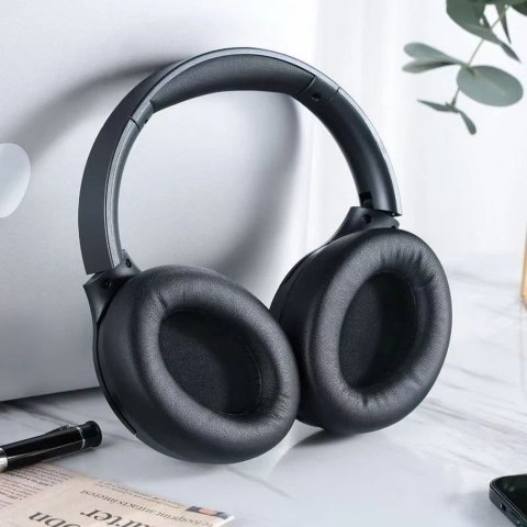 Słuchawki bezprzewodowe nauszne Forcell F-Audio ANC Sonic Aura czarne Black