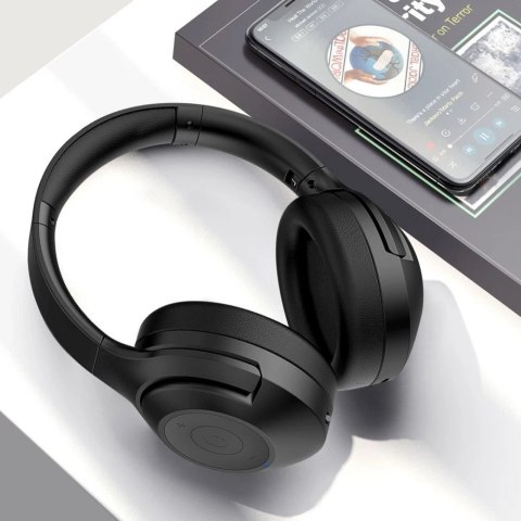 Słuchawki bezprzewodowe nauszne Forcell F-Audio ANC Sonic Aura czarne Black