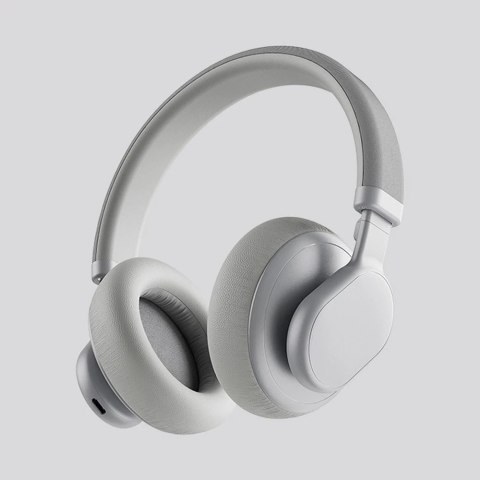 Słuchawki bezprzewodowe nauszne Forcell F-Audio ANC Touch Beat szare