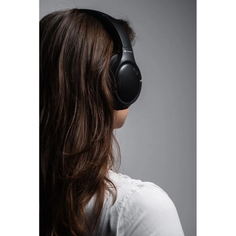 Słuchawki bezprzewodowe nauszne Forcell F-Audio Vibe ANC TUYA APP czarne Black