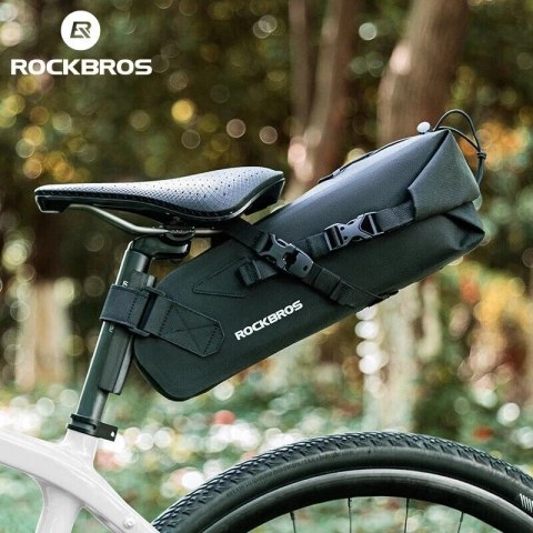 Torba rowerowa Rockbros pod siodełko 3L - czarna