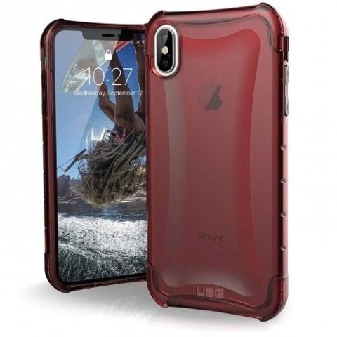 Etui UAG Plyo do iPhone Xs Max Red - Ultralekka ochrona MIL-STD 810G