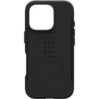 Etui do iPhone 16 Pro UAG Civilian MagSafe Czarne Pancerne