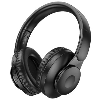 Hoco W45 Bluetooth 5.3 - nauszne, składane, 46 h odtwarzania, AUX & TF