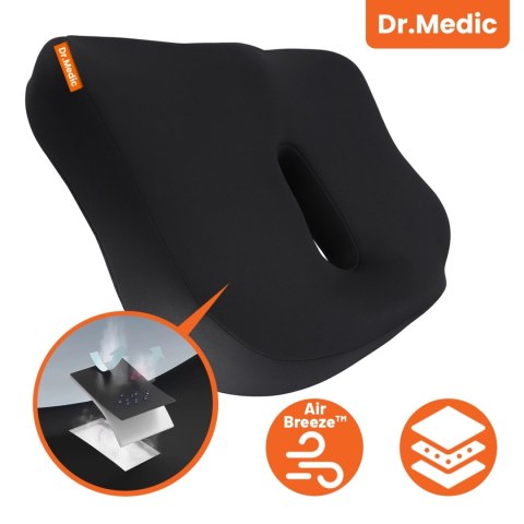 Poduszka do Samochodu na fotel DR.MEDIC SeatRest™ Ergonomiczna poduszka biurowa wsparcie kości ogonowej na krzesło siedzenie do 
