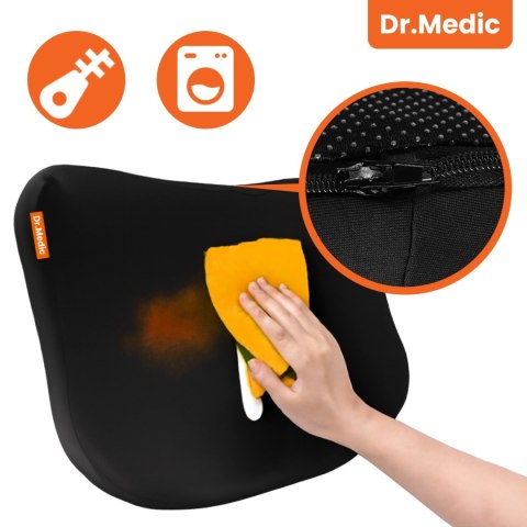 Poduszka do Samochodu na fotel DR.MEDIC SeatRest™ Ergonomiczna poduszka biurowa wsparcie kości ogonowej na krzesło siedzenie do 