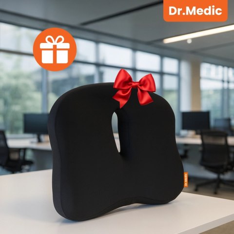 Poduszka do Samochodu na fotel DR.MEDIC SeatRest™ Ergonomiczna poduszka biurowa wsparcie kości ogonowej na krzesło siedzenie do 
