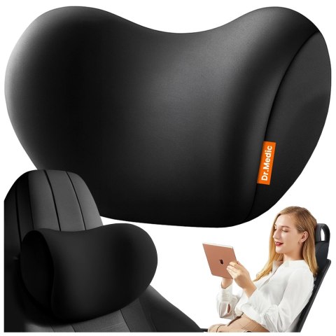 Poduszka do Samochodu pod Głowę Kark Szyję DR.MEDIC ComfortSupport™ Ergonomiczna poduszka na fotel zagłówek krzesło do auta dla 