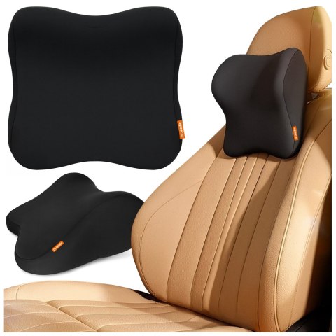 Poduszka do Samochodu pod Głowę Kark Szyję DR.MEDIC NeckRest™ Ergonomiczna poduszka na fotel zagłówek krzesło do biura auta dla 