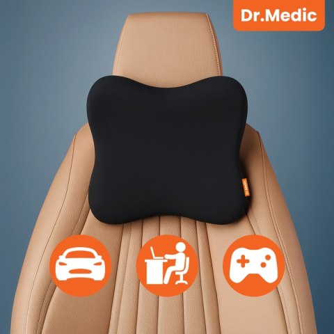 Poduszka do Samochodu pod Głowę Kark Szyję DR.MEDIC NeckRest™ Ergonomiczna poduszka na fotel zagłówek krzesło do biura auta dla 