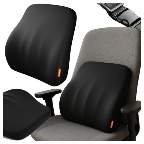 Poduszka do Samochodu pod Plecy Lędźwie DR.MEDIC LumbarGuard™ Ergonomiczna poduszka lędźwiowa na fotel krzesło do auta dla kiero