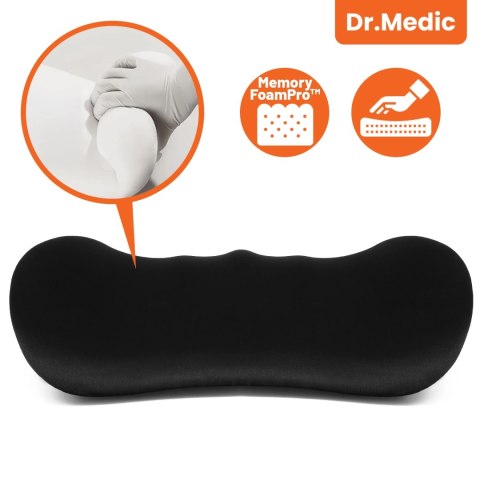 Poduszka do Samochodu pod Plecy Lędźwie DR.MEDIC LumbarRelax™ Ergonomiczna poduszka lędźwiowa na fotel krzesło do auta dla kiero