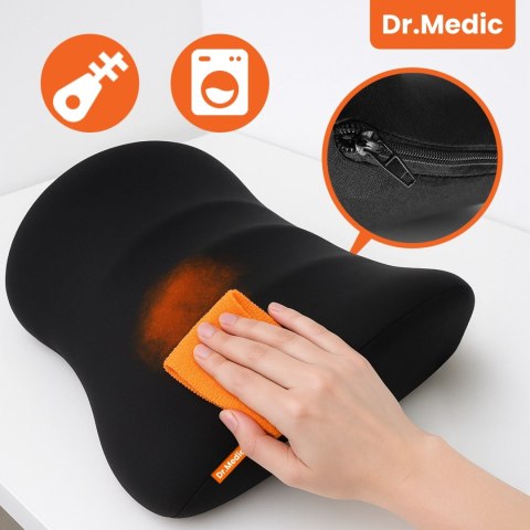Poduszka do Samochodu pod Plecy Lędźwie DR.MEDIC LumbarRelax™ Ergonomiczna poduszka lędźwiowa na fotel krzesło do auta dla kiero