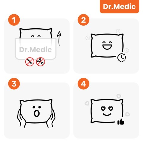 Poduszka do Samochodu pod Plecy Lędźwie DR.MEDIC LumbarRelax™ Ergonomiczna poduszka lędźwiowa na fotel krzesło do auta dla kiero