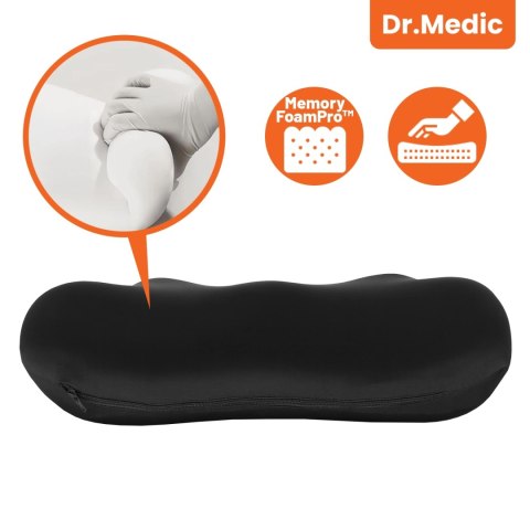 Poduszka do Samochodu pod Plecy Lędźwie DR.MEDIC TravelComfort™ Ergonomiczna poduszka lędźwiowa na fotel krzesło biurowa do auta