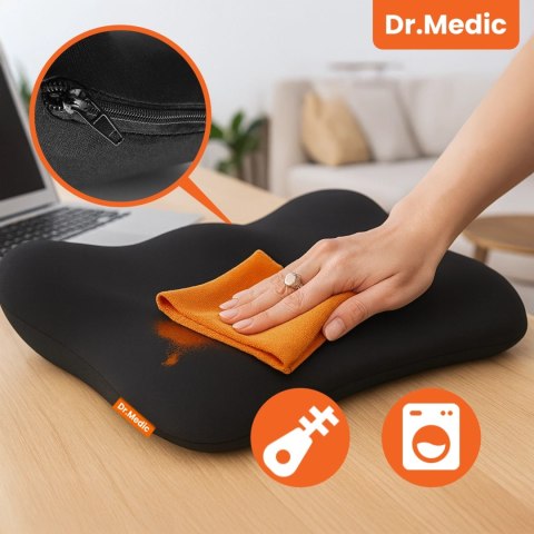 Poduszka do Samochodu pod Plecy Lędźwie DR.MEDIC TravelComfort™ Ergonomiczna poduszka lędźwiowa na fotel krzesło biurowa do auta