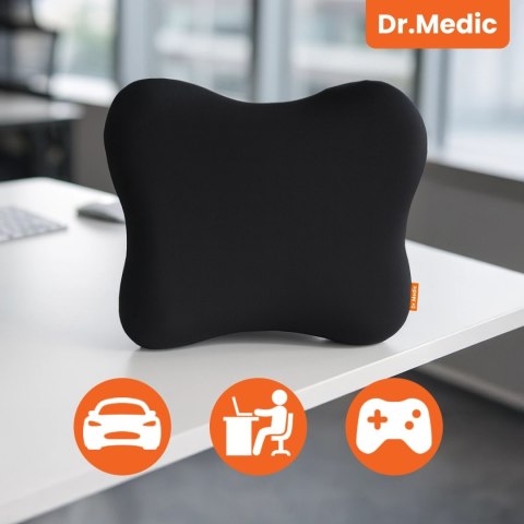 Poduszka do Samochodu pod Plecy Lędźwie DR.MEDIC TravelComfort™ Ergonomiczna poduszka lędźwiowa na fotel krzesło biurowa do auta
