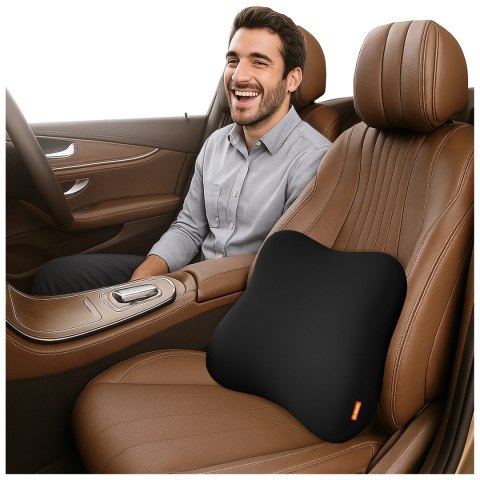 Poduszka do Samochodu pod Plecy Lędźwie DR.MEDIC TravelComfort™ Ergonomiczna poduszka lędźwiowa na fotel krzesło biurowa do auta
