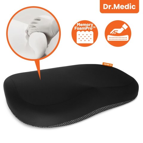Poduszka na fotel DR.MEDIC ComfySeat™ Ergonomiczna siedzisko biurowe wsparcie kości ogonowej na krzesło do biura auta samochodu 