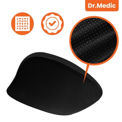Poduszka na fotel DR.MEDIC ComfySeat™ Ergonomiczna siedzisko biurowe wsparcie kości ogonowej na krzesło do biura auta samochodu 