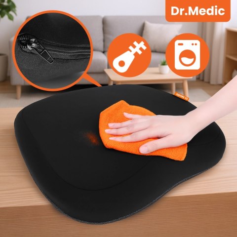 Poduszka na fotel DR.MEDIC ComfySeat™ Ergonomiczna siedzisko biurowe wsparcie kości ogonowej na krzesło do biura auta samochodu 
