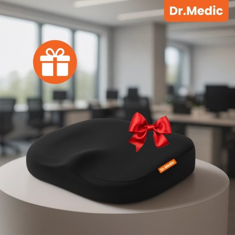 Poduszka na fotel DR.MEDIC ComfySeat™ Ergonomiczna siedzisko biurowe wsparcie kości ogonowej na krzesło do biura auta samochodu 