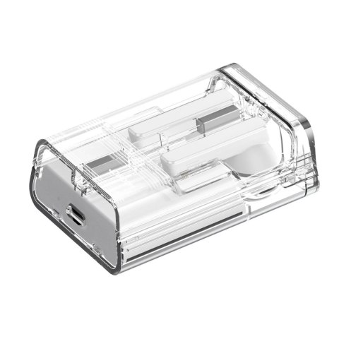 Słuchawki TWS Joyroom JR-TC1 IceLens Series Bluetooth 5.3 LED - Białe