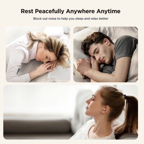 Słuchawki TWS Joyroom JR-TS1 Cozydots Series Bluetooth 5.3 ANC - Czarne