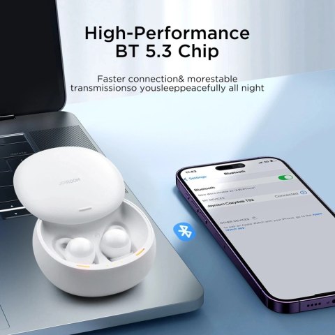 Słuchawki TWS Joyroom JR-TS2 Cozydots Series ANC Bluetooth 5.3 - Białe