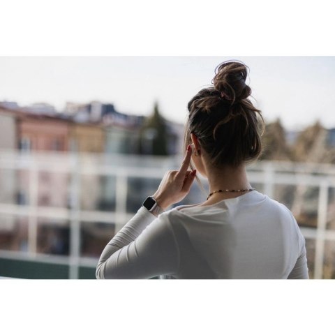 Słuchawki bezprzewodowe douszne BT 5.3 Forcell F-Audio TWS Clear Sound białe