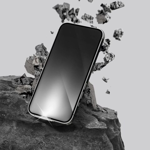 Szkło hartowane do iPhone 15 Plus Forcell Ultra Clear Glass czarne 9H