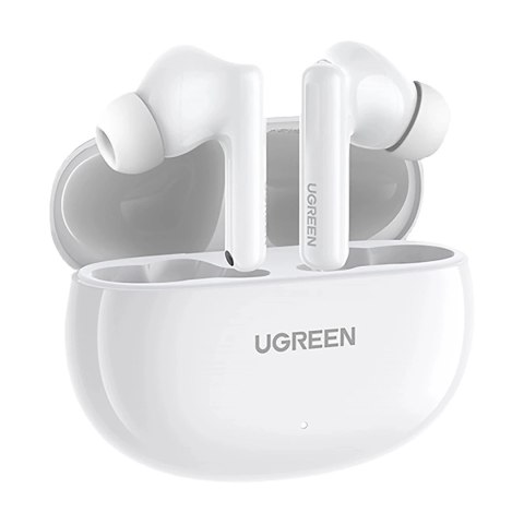 UGREEN HITUNE T6 SŁUCHAWKI ANC BT 5.3 IPX5 USB-C BIAŁE + KABEL