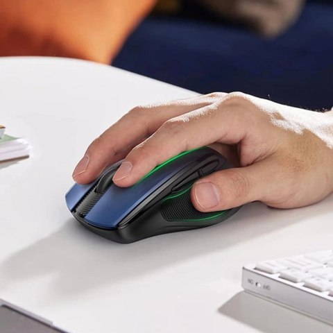UGREEN MYSZ BEZPRZEWODOWA OPTYCZNA MU006 NIEBIESKA 2.4GHz BT