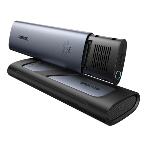 Baseus FlyJoy M.2 NVMe 10 Gb/s SSD Enclosure - szara obudowa do 8 TB