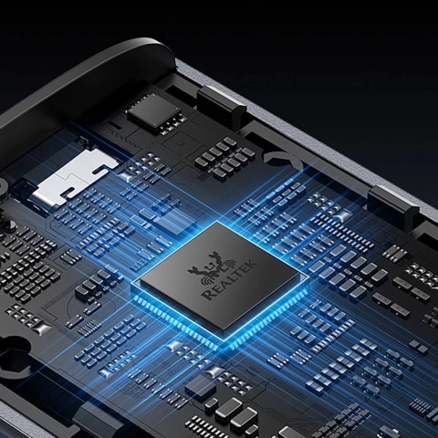 Baseus FlyJoy M.2 NVMe 10 Gb/s SSD Enclosure - szara obudowa do 8 TB