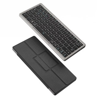 Bezprzewodowa klawiatura Bluetooth Dux Ducis OK Series z touchpadem - czarna