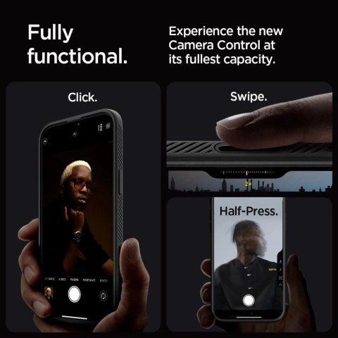 Etui Spigen Liquid Air T MagSafe iPhone 16 Pro Max - TPU z Air Cushion