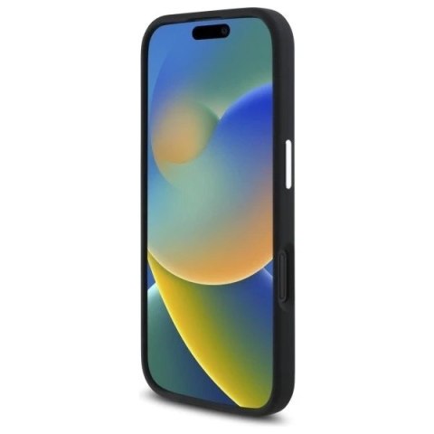 Etui do iPhone 16 AMG Silicone Graphics MagSafe Red Black