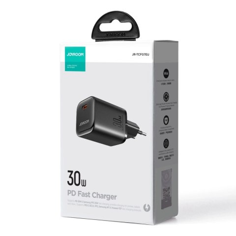 Joyroom JR-TCF07EU Speed Series 30W USB-C PD/QC/AFC/FCP - czarna
