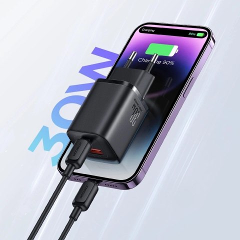 Joyroom JR-TCF08EU Speed Series 30W USB-C PD/QC/AFC/FCP - czarna