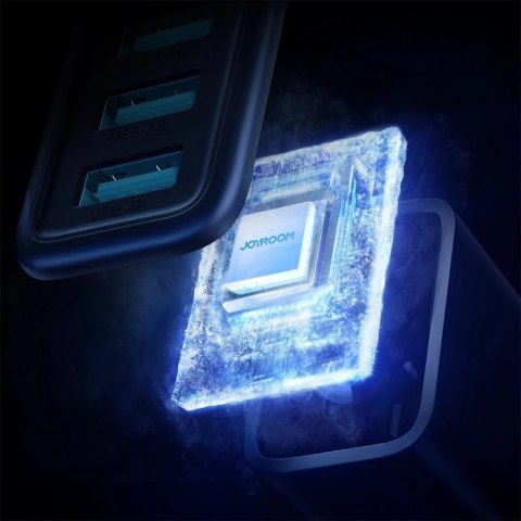 Joyroom JR-TCN03 Ładowarka sieciowa 4×USB-A 24 W 4,8 A - czarna