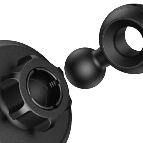 Joyroom JR-ZS366 magnetyczny uchwyt na deskę rozdzielczą z 360° obrotem - czarny