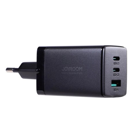 Joyroom TCG01 GaN 65W - szybka ładowarka 2× USB-C + USB-A + kabel 100W